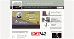 Desktop Screenshot of catalunyaeuropa.net